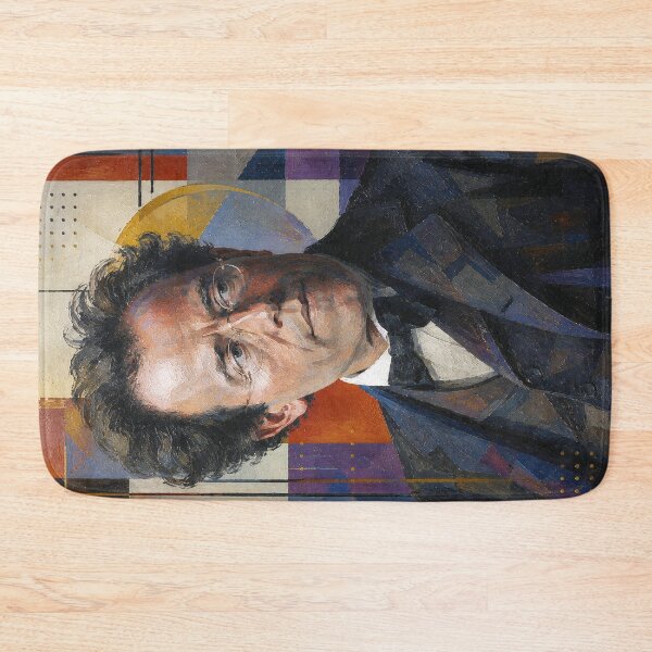 Item preview, Gustav Mahler, Austro-Bohemian composer and conductor painting. designed and sold by GalleryKauffeld.