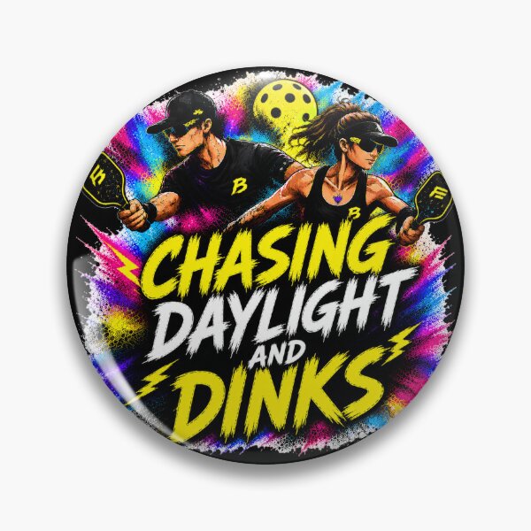 Item preview, Chasing Daylight and Dinks Pickleball Shirt – Funny Trash Talk Gift for Competitive Players designed and sold by Surrealtrends.