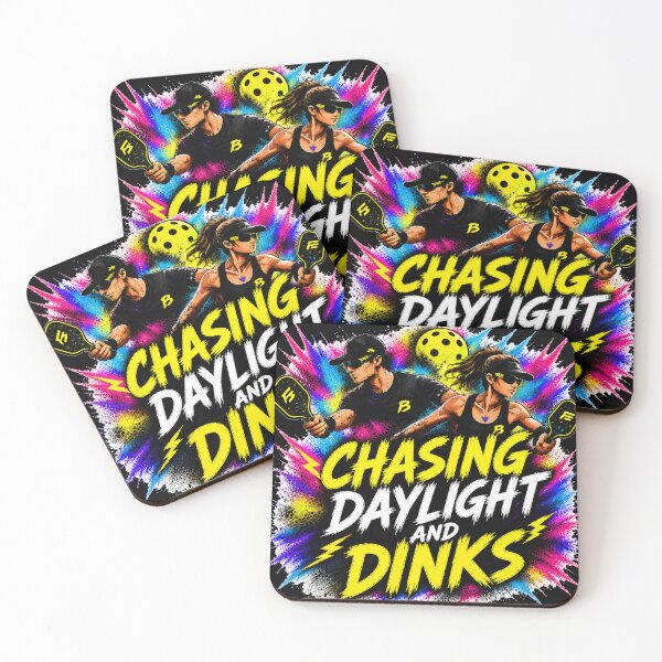 Item preview, Chasing Daylight and Dinks Pickleball Shirt – Funny Trash Talk Gift for Competitive Players designed and sold by Surrealtrends.