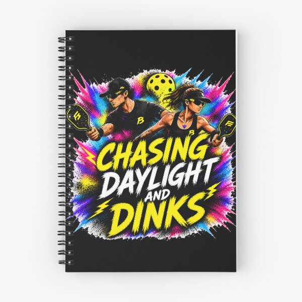 Item preview, Chasing Daylight and Dinks Pickleball Shirt – Funny Trash Talk Gift for Competitive Players designed and sold by Surrealtrends.