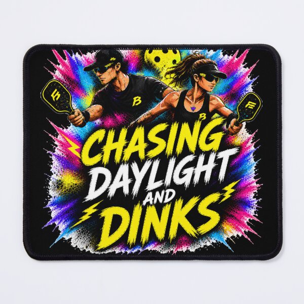 Item preview, Chasing Daylight and Dinks Pickleball Shirt – Funny Trash Talk Gift for Competitive Players designed and sold by Surrealtrends.