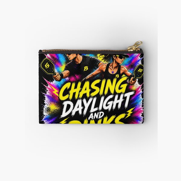 Item preview, Chasing Daylight and Dinks Pickleball Shirt – Funny Trash Talk Gift for Competitive Players designed and sold by Surrealtrends.