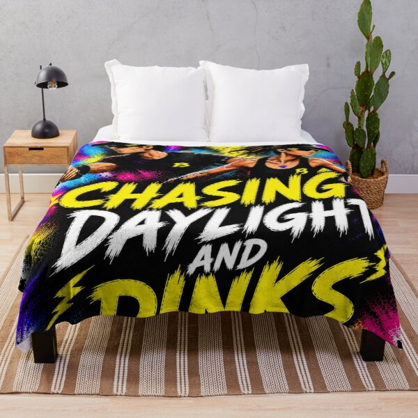 Item preview, Chasing Daylight and Dinks Pickleball Shirt – Funny Trash Talk Gift for Competitive Players designed and sold by Surrealtrends.