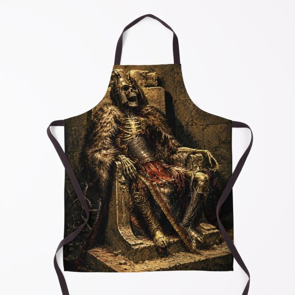 Item preview, The Forgotten Skeleton King – Dark Fantasy Undead Monarch | Neo Frazetta Style designed and sold by ITSimagination.