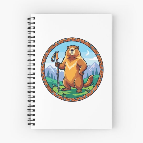 Item preview, Trekking Marmot Hiking Pole Rope Badge designed and sold by ArcApparel2020.