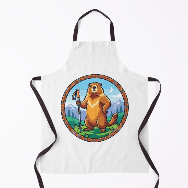 Item preview, Trekking Marmot Hiking Pole Rope Badge designed and sold by ArcApparel2020.