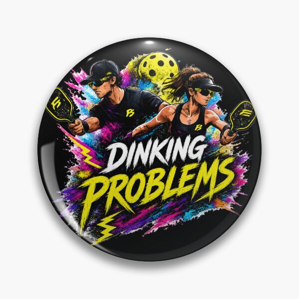 Item preview, I have Dinking Problems in Pickleball Shirt – Funny Trash Talk Gift for Competitive Players designed and sold by Surrealtrends.