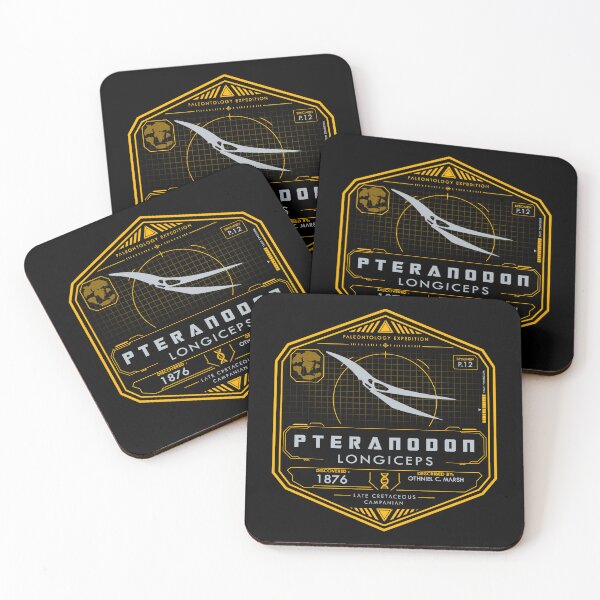 Item preview, Pteranodon longiceps - Paleontology Expedition Industrial Badge designed and sold by Grimtech Workshop.