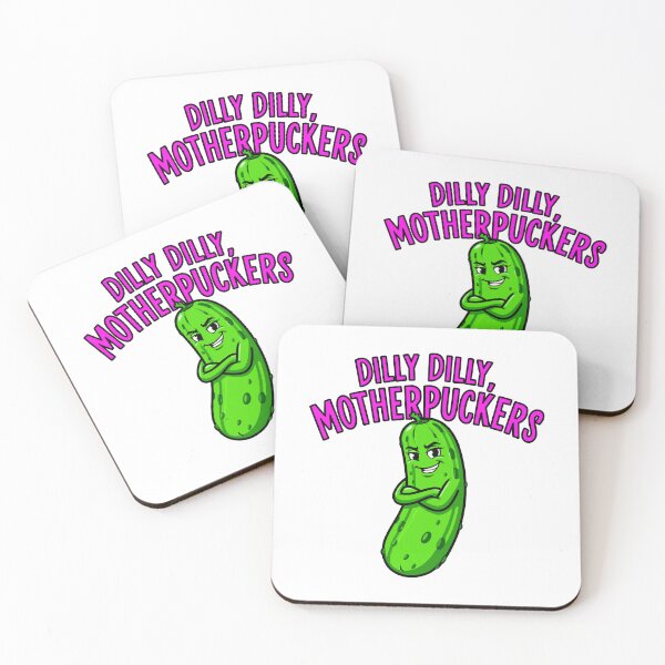 Item preview, funny inappropriate pickles Dilly Dilly, Motherpuckers designed and sold by Uglyandcute.