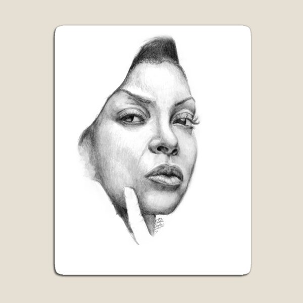 Item preview, Hand Drawn Portrait Taraji P Henson  designed and sold by EDguidry.