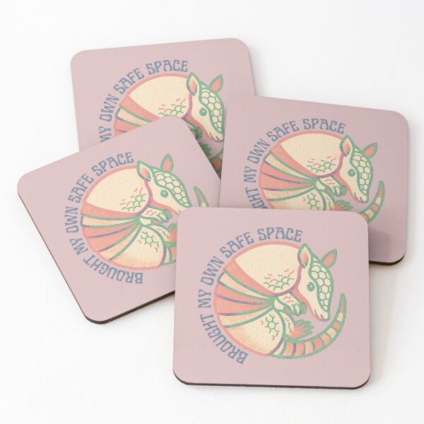 Item preview, Autistic Armadillo - Brought My Own Safe Space designed and sold by Feinsicht.
