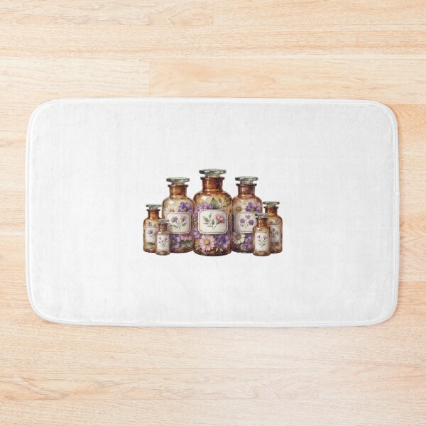 Item preview, Dried Herbs Apothecary Jars Botanical Illustration designed and sold by AillustriaAK.