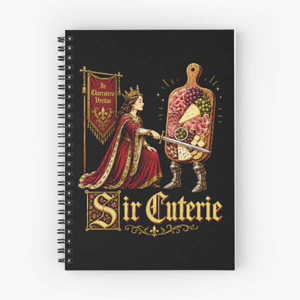 Item preview, Sir Cuterie Funny Charcuterie Board Cheese Medieval Knight designed and sold by DesignsByAnett.