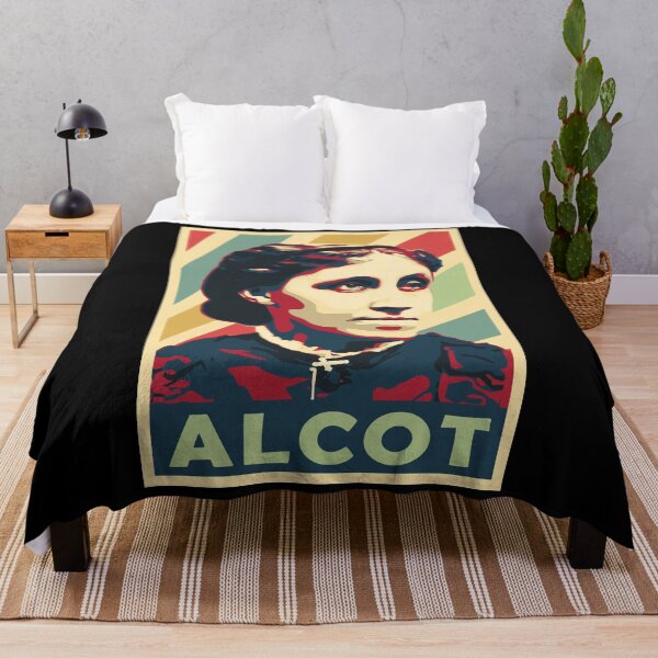 Item preview, Louisa May Alcott Author Portrait Pop Art Design designed and sold by marke770.