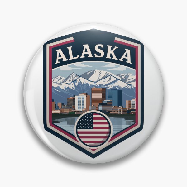 Item preview, Alaska USA Logo Design #11 designed and sold by GoldenAurora91.