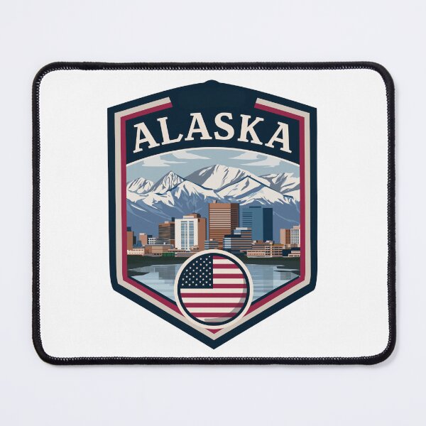 Item preview, Alaska USA Logo Design #11 designed and sold by GoldenAurora91.