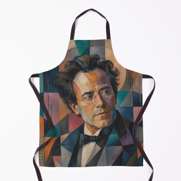 Item preview, Gustav Mahler, Austro-Bohemian composer and conductor painting. designed and sold by GalleryKauffeld.