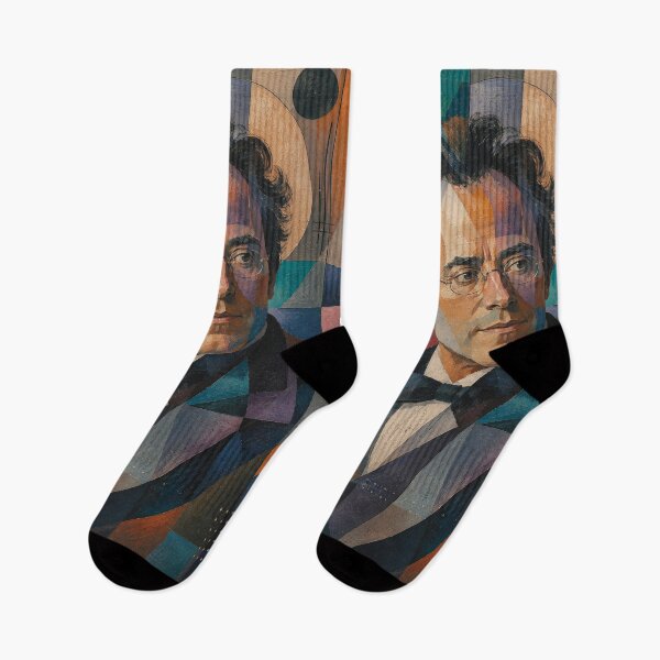 Item preview, Gustav Mahler, Austro-Bohemian composer and conductor painting. designed and sold by GalleryKauffeld.