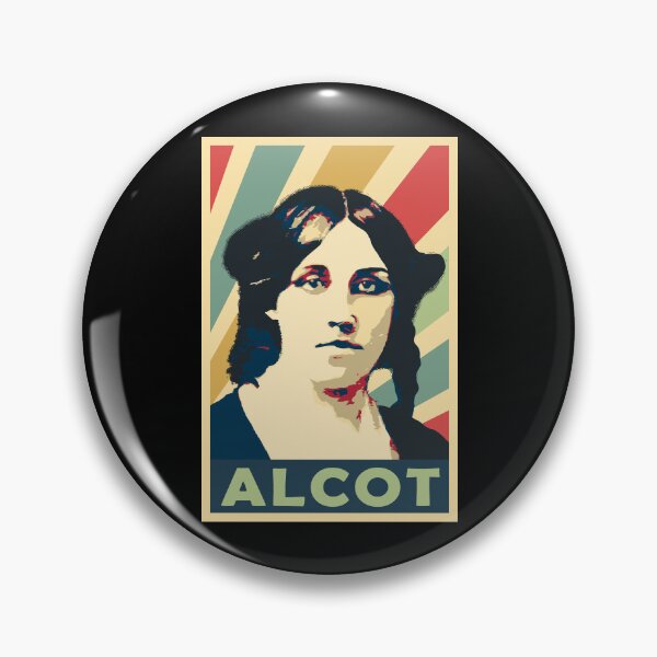Item preview, Louisa May Alcott Author Portrait Pop Art Design designed and sold by marke770.