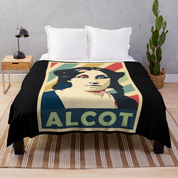 Item preview, Louisa May Alcott Author Portrait Pop Art Design designed and sold by marke770.