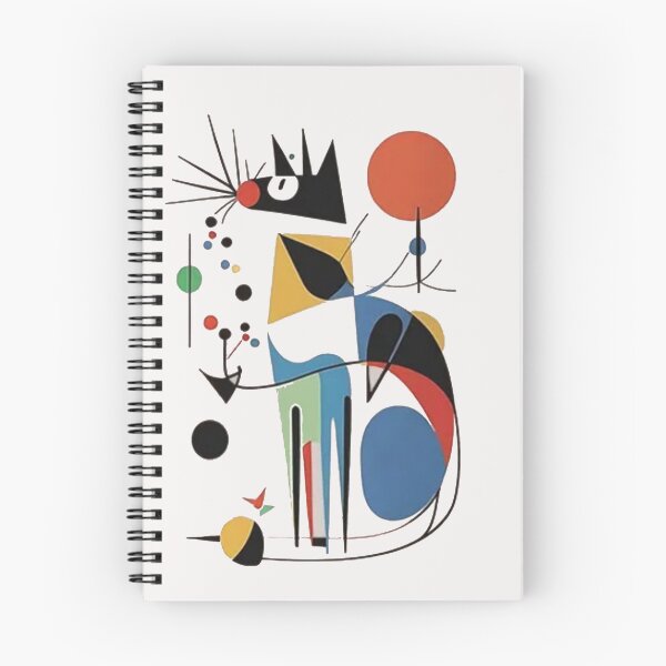 Item preview, Abstract Cat Cafe Bright  Vintage Art  designed and sold by Gbriel3.
