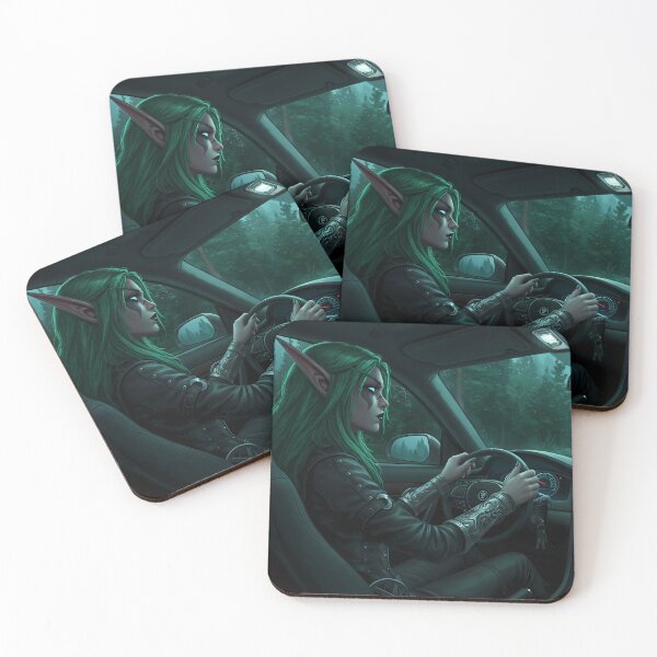 Item preview, The Long Night Drive designed and sold by nightelfsocial.