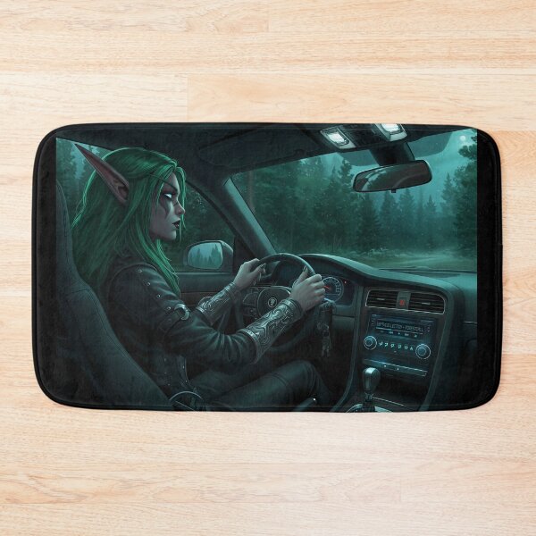 Item preview, The Long Night Drive designed and sold by nightelfsocial.