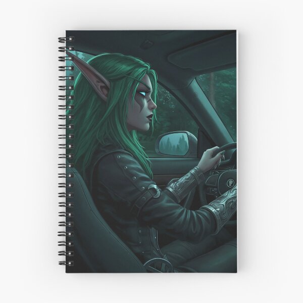 Item preview, The Long Night Drive designed and sold by nightelfsocial.