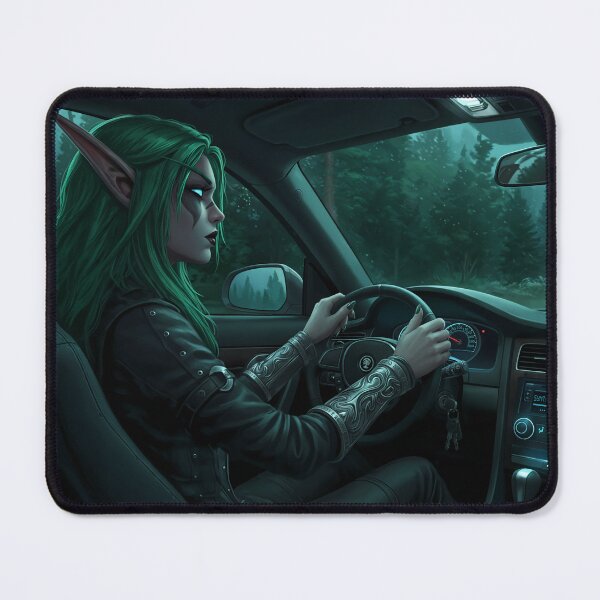 Item preview, The Long Night Drive designed and sold by nightelfsocial.