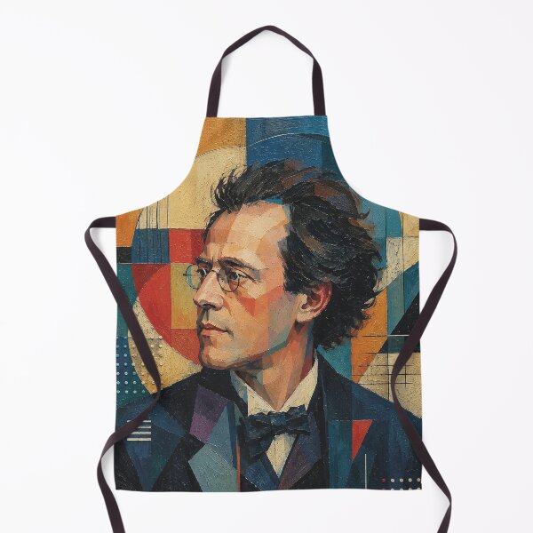 Item preview, Gustav Mahler, Austro-Bohemian composer and conductor painting. designed and sold by GalleryKauffeld.
