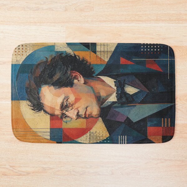 Item preview, Gustav Mahler, Austro-Bohemian composer and conductor painting. designed and sold by GalleryKauffeld.