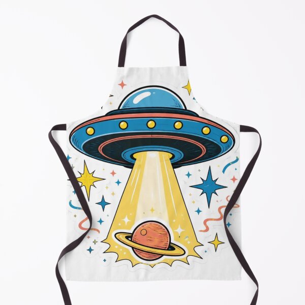 Item preview, Retro UFO & Stars Aliencore Cosmic designed and sold by StickyGuys.