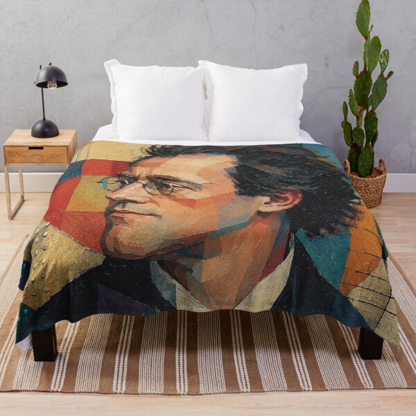 Item preview, Gustav Mahler, Austro-Bohemian composer and conductor painting. designed and sold by GalleryKauffeld.