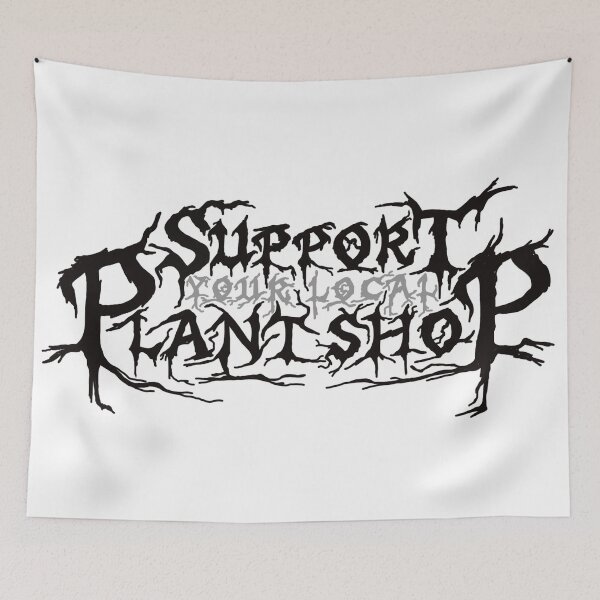 Item preview, Support Your Local Plant Shop: better for light backgrounds designed and sold by teaandcraft.