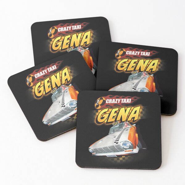 Item preview, Crazy Taxi Gena Character Racing Car Flame Sega designed and sold by Twindluzz.