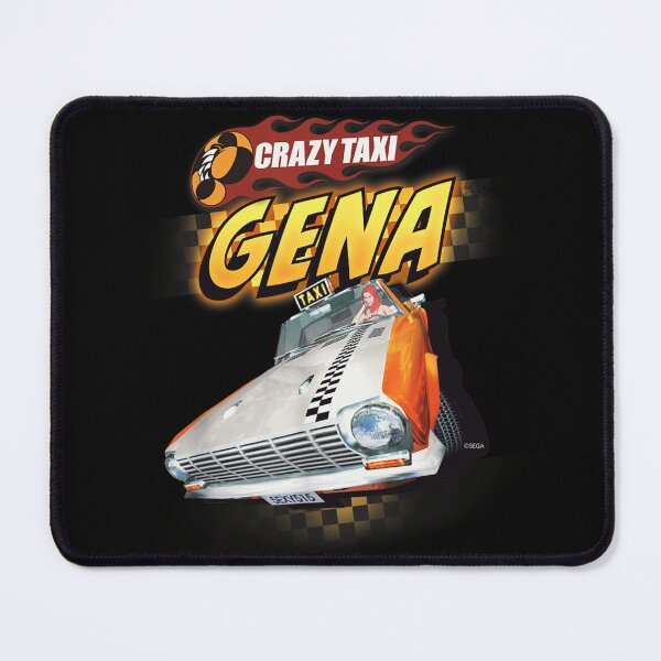 Item preview, Crazy Taxi Gena Character Racing Car Flame Sega designed and sold by Twindluzz.