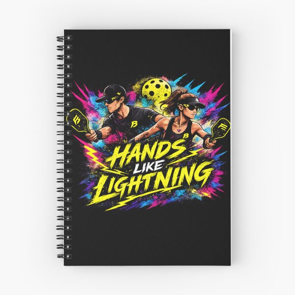 Item preview, Hands like Lightning Pickleball Shirt – Funny Trash Talk Gift for Competitive Players designed and sold by Surrealtrends.