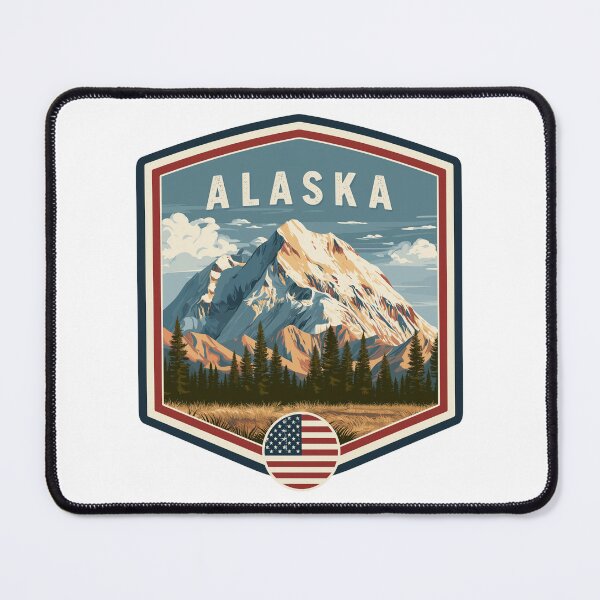 Item preview, Alaska USA Logo Design #13 designed and sold by GoldenAurora91.