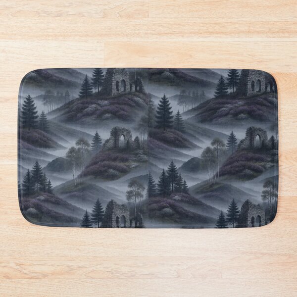 Item preview, Misty Highland Moors Scottish Ethereal Cottagecore designed and sold by StickyGuys.