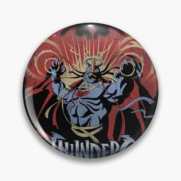 Item preview, Thundercats Mumm Ra The Ever Living Retro Red Villain designed and sold by Twindluzz.