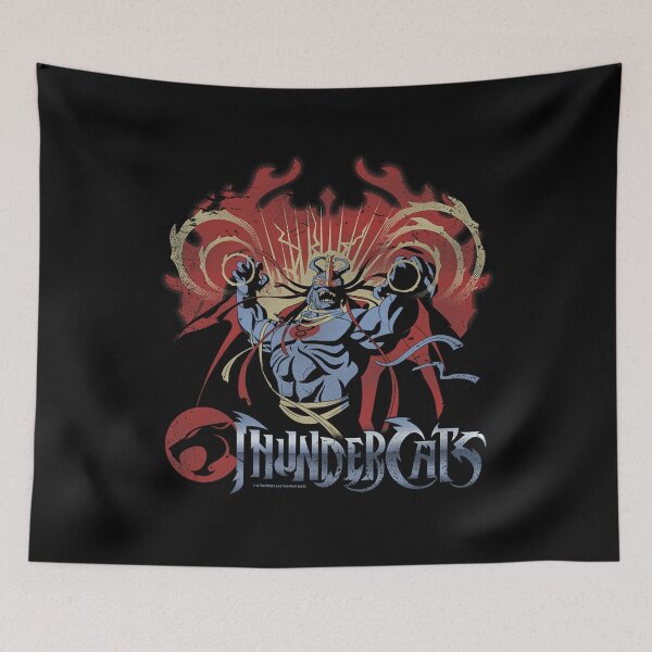 Aperçu de l'œuvre Thundercats Mumm Ra, le méchant rouge rétro éternel créée et vendue par Twindluzz.