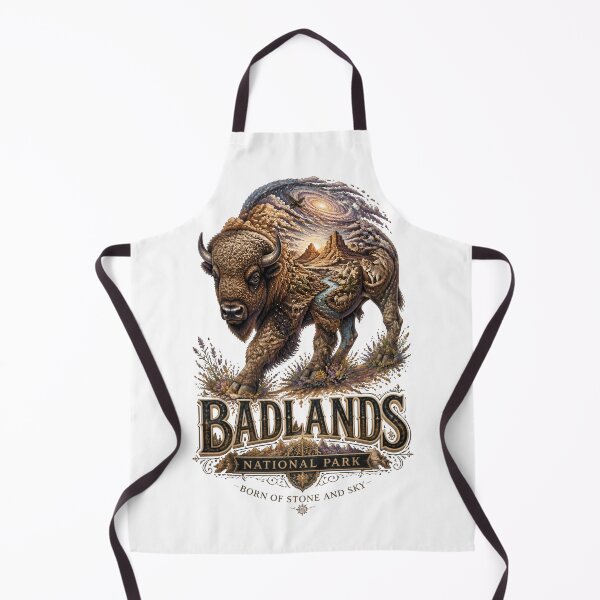 Item preview, Badlands National Park Cosmic Buffalo designed and sold by Sovereign Supply Co..