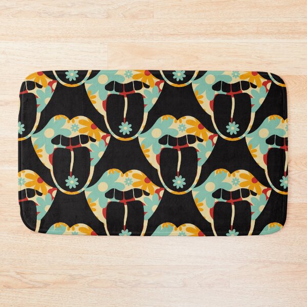 Item preview, Tongue Pop Art – Retro black prune Graphic Illustration 08 designed and sold by StefanStudioArt.
