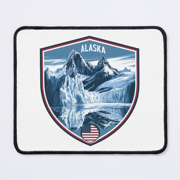 Item preview, Alaska USA Logo Design #14 designed and sold by GoldenAurora91.