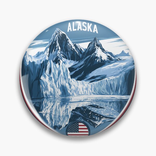 Item preview, Alaska USA Logo Design #14 designed and sold by GoldenAurora91.