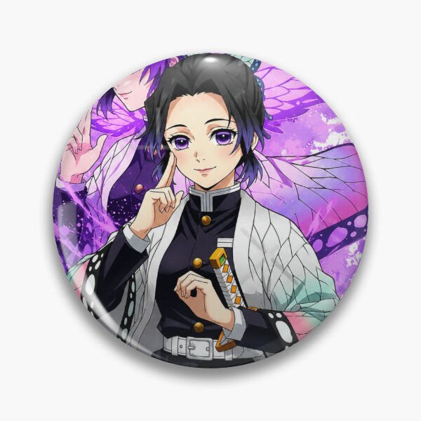Item preview, Shinobu Kocho Anime Manga Art Demon Slayer Butterfly Hashira designed and sold by Soft Glow.