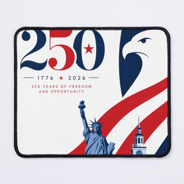 Item preview, America 250 Modern Minimalist Vector, Bold Geometric Patriotic Design designed and sold by Jandedan.