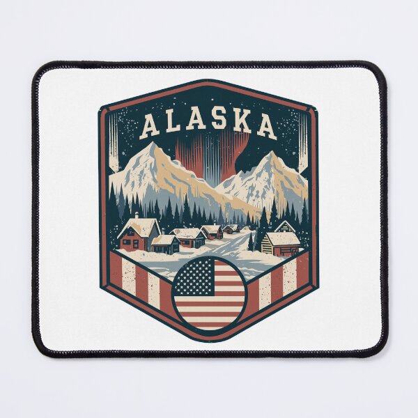 Item preview, Alaska USA Logo Design #15 designed and sold by GoldenAurora91.
