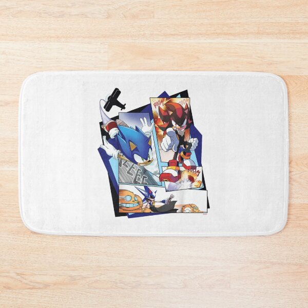 Item preview, Sonic The Hedgehog And Shadow Comic Panel Style Action Battle designed and sold by Clyrexor.