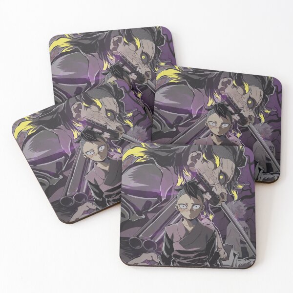 Item preview, Spiky Hair Scarred Anime Warrior Art designed and sold by Akashi-Artz.